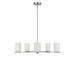 Generation Lighting - GLC1935BN - Five Light Chandelier - Neblina - Brushed Nickel