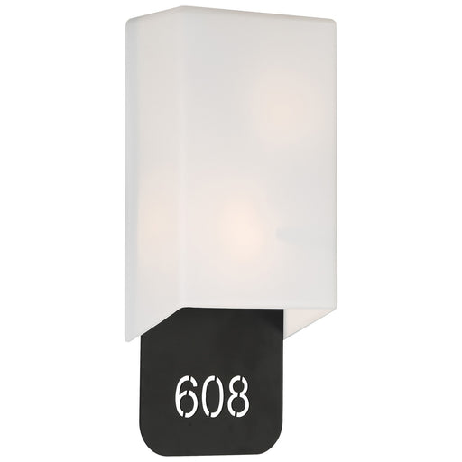 Décor LED Address Light With Braille Black
