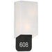 Access - SB-20008-BL/OPL - LED Address Light With Braille - Décor - Black