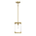 Minka-Lavery - 1456-695 - One Light Mini Pendant - Oro District - Soft Brass