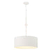 Minka-Lavery - 1804-44B - Three Light Pendant - Lodelle - Sand White