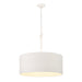 Minka-Lavery - 1805-44B - Four Light Pendant - Lodelle - Matte White