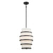 Minka-Lavery - 2441-66A - Three Light Pendant - Cascade - Coal