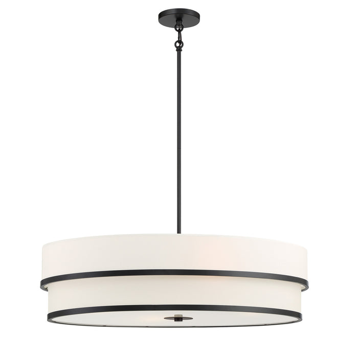 Minka-Lavery - 2448-66A - Four Light Pendant - Cascade - Coal