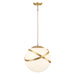 Minka-Lavery - 5432-853 - One Light Mini Pendant - Batignolles - Spring Gold Leaf