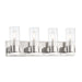 Minka-Lavery - 5894-77 - Four Light Bath - Vernon Place - Chrome