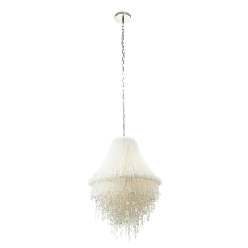 Metropolitan - N1515-613 - Five Light Pendant - Crystal Reign - Polished Nickel
