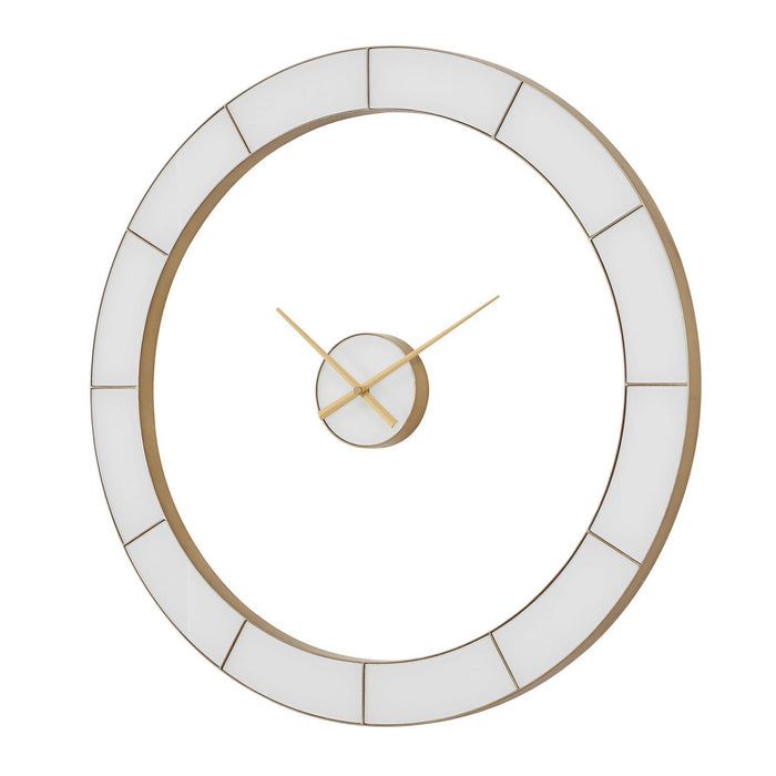Uttermost - 06468 - Wall Clock - Ivory Halo - Gold