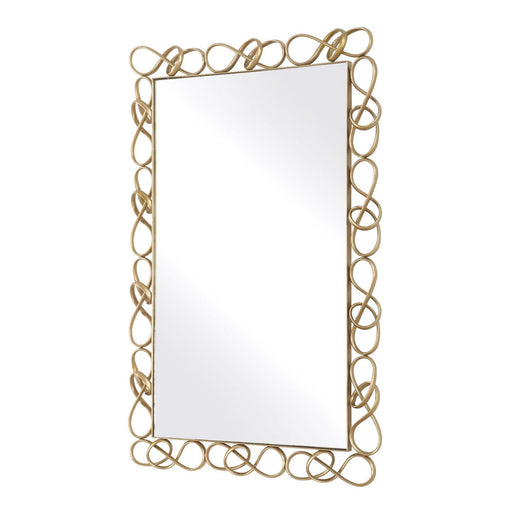 Uttermost - 08283 - Mirror - Twist It - Antique Brass