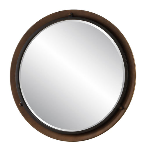 Porthole Mirror Rubbed Bronze