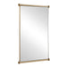 Uttermost - 08312 - Mirror - Scroll - Antique Brass