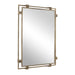 Uttermost - 08325 - Mirror - Elsher - Antiqued Gold