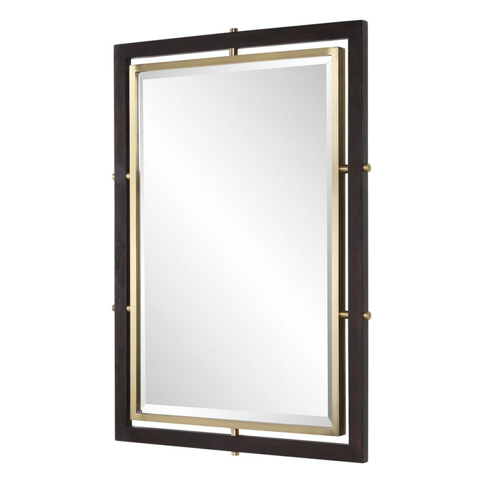 Uttermost - 08336 - Mirror - Bach - Antique Brass
