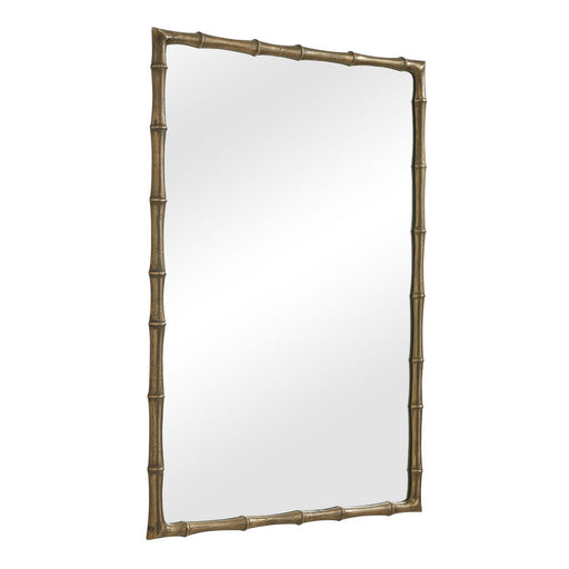 Uttermost - 08353 - Mirror - Brass Bamboo - Antique Brass