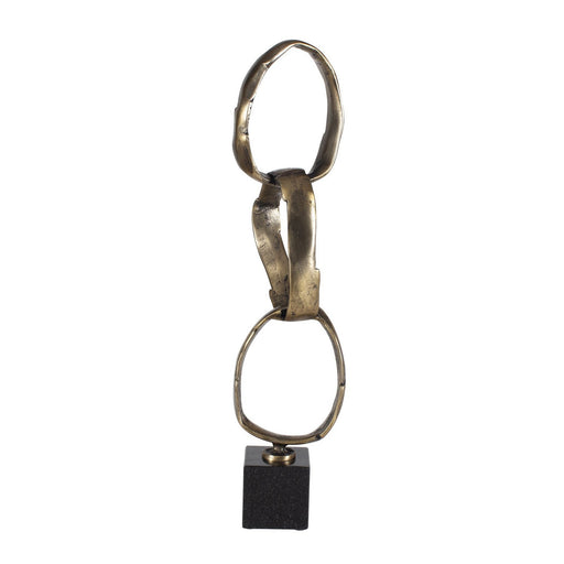 Uttermost - 18345 - Sculpture - Loopform - Brass Patina