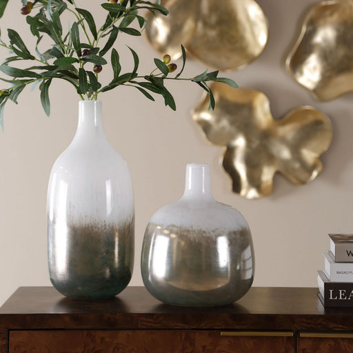 Uttermost - 18385 - Vases, S/2 - Cardoni - Luminous Gradient Glaze