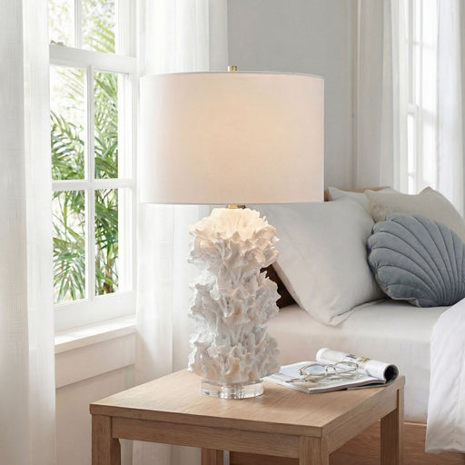 Cambre One Light Table Lamp Antique Brass