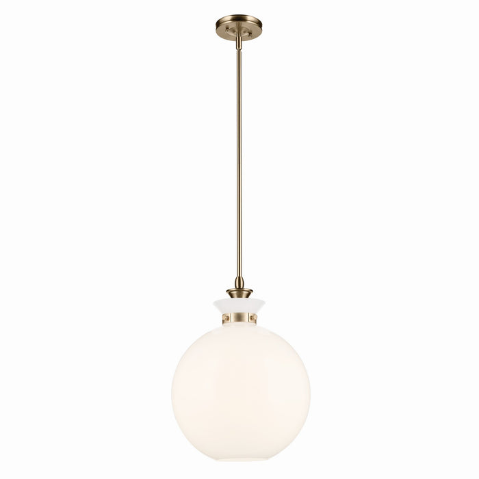Kichler - 52779CPZ - One Light Pendant - Laria - Champagne Bronze