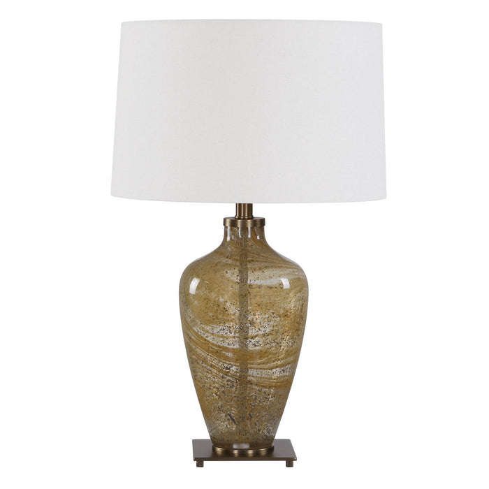 Uttermost - 30773-1 - One Light Table Lamp - Rainer - Antique Brass