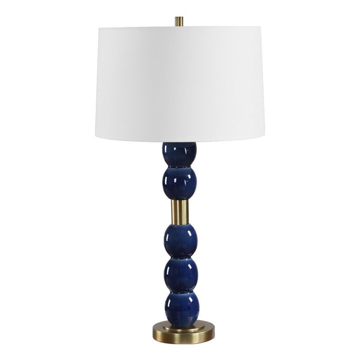 Bellore One Light Table Lamp Antique Brass