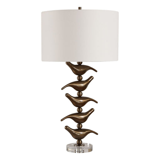 Uttermost - 30778 - One Light Table Lamp - Sing Song - Antiqued Gold