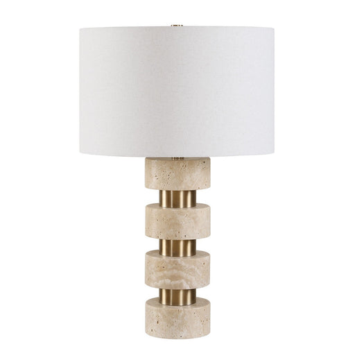Makani One Light Table Lamp Antique Gold