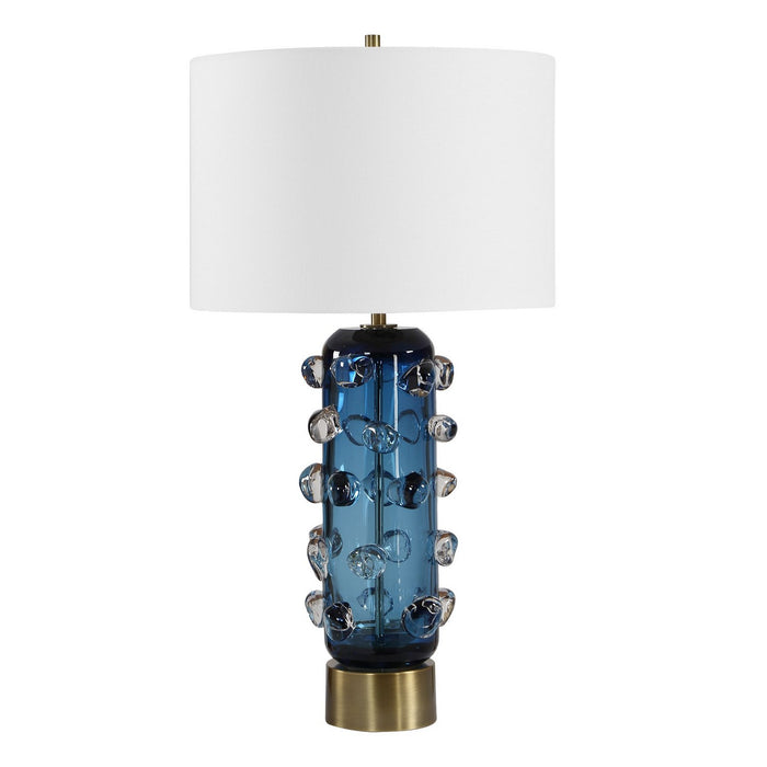 Uttermost - 30780 - One Light Table Lamp - Aura - Brushed Brass