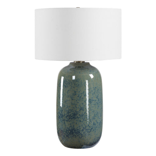 Caliendo One Light Table Lamp Antique Brass