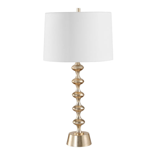 Meila One Light Table Lamp Antique Brass
