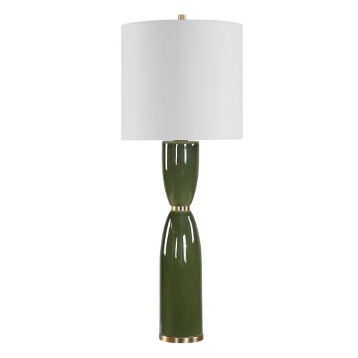 Nacua One Light Table Lamp Antique Brass