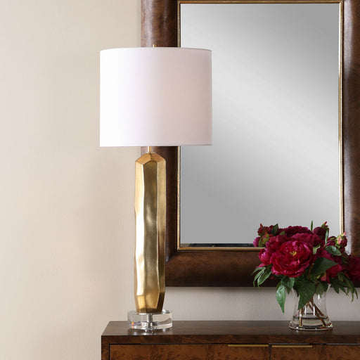 Octavio One Light Table Lamp Antique Brass