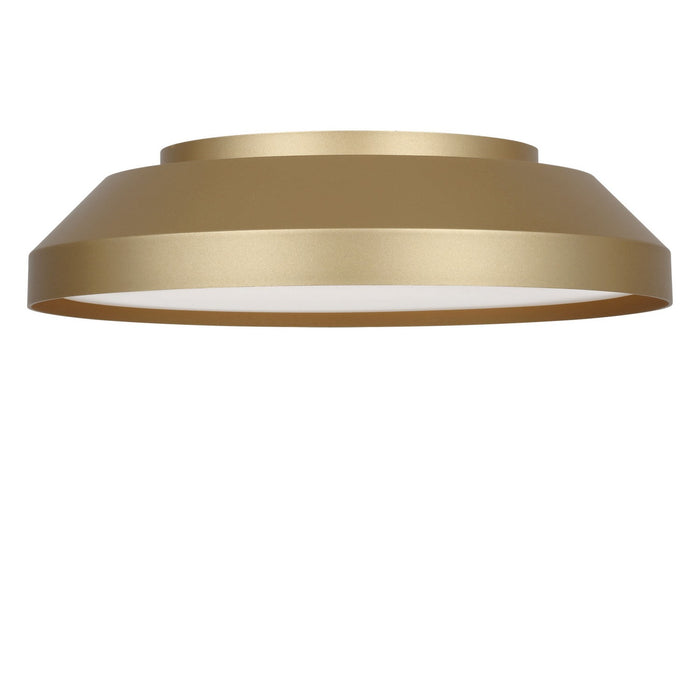 Generation Lighting - GLF1981MSB - LED Flush Mount - Nevado - Satin Brass