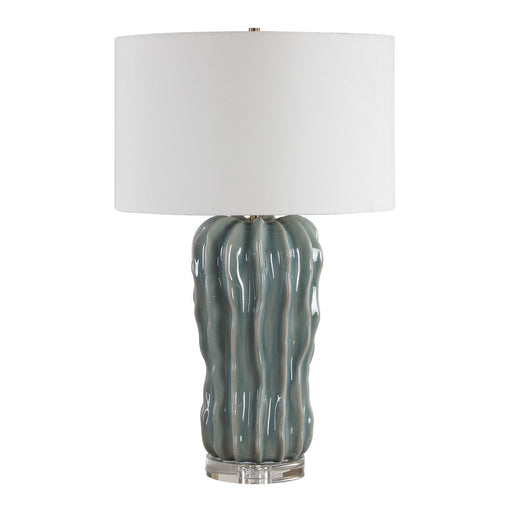 Niese One Light Table Lamp Antique Brass