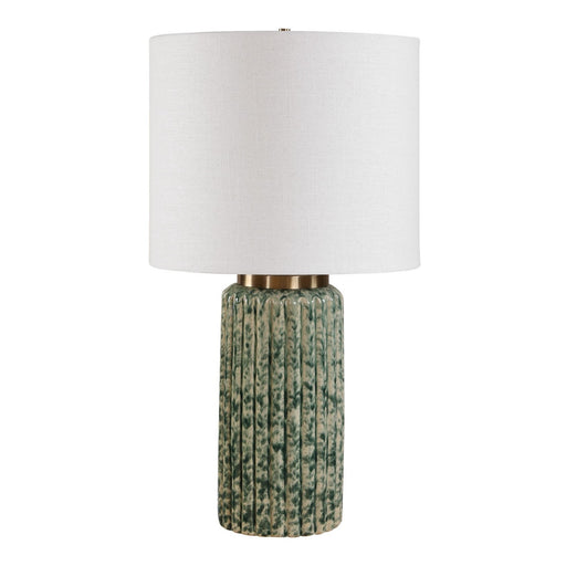 Hensley One Light Table Lamp Antique Brass