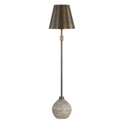 Jaycee One Light Buffet Lamp Brushed Brass