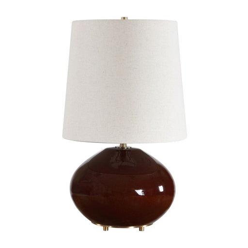 Allemand One Light Table Lamp Antique Brass