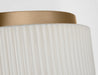 Generation Lighting - GLF1992SB - Two Light Flush Mount - Axira - Satin Brass