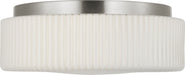 Generation Lighting - GLF1992BN - Two Light Flush Mount - Axira - Brushed Nickel