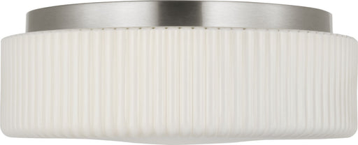 Axira Two Light Flush Mount Brushed Nickel