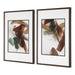 Uttermost - 32548 - Abstract Prints, S/2 - Velocity - Dark Walnut