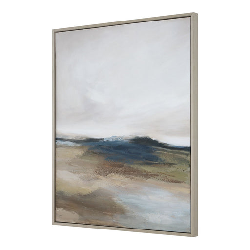 Prairie's Edge Landscape Canvas Light Oak