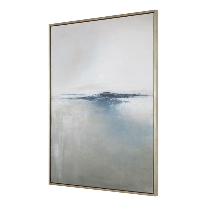 Uttermost - 32550 - Abstract Painting - Above The Waterline - Gold