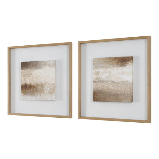 Between Lines Abstract Painting Natural