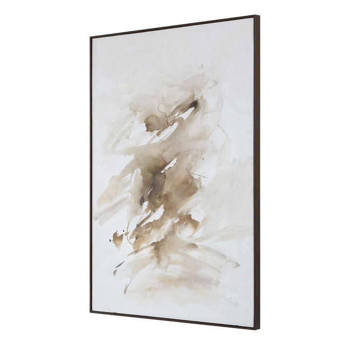 Uttermost - 32554 - Abstract Painting - Still Moving - Dark Walnut