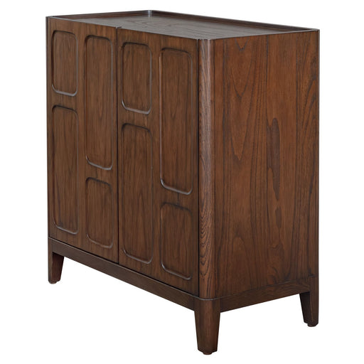 On The Block Cabinet Dark Walnut