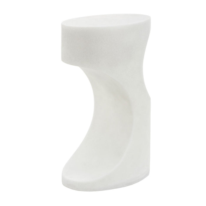 Uttermost - 50383 - Accent Table - Stevie - White Stone