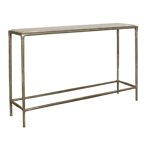 Minerva Console Table Antique Brass