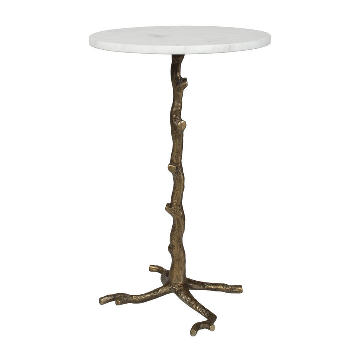 Uttermost - 50607 - Accent Table - Calais - Antique Brass