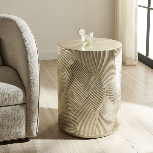 Cassandra Accent Table Gold Leaf