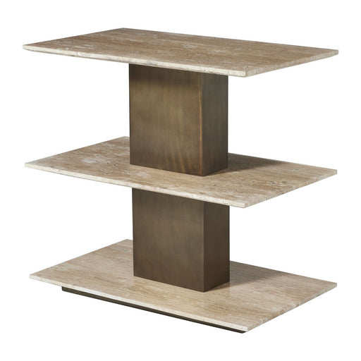 Travertini Accent Table Travertine Stone